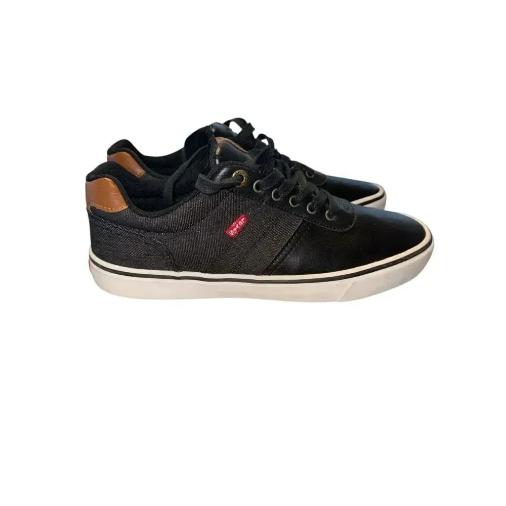 Levi's Comfort Men's SHOES, Black Low Cut Model 51776101A Size 8.5